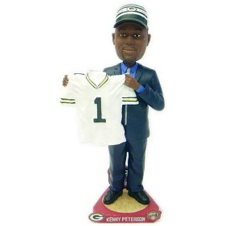 CISCO INDEPENDENT Green Bay Packers Kenny Peterson Draft Pick Forever Collectibles Bobblehead 8132910990